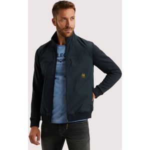 PME Legend Vest blauw (Maat: L) - Effen - Halslijn: Opstaande kraag,