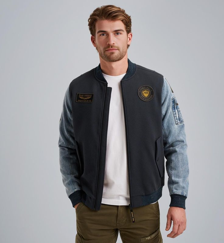 PME Legend, Heren, Jassen, Blauw, Maat: M Katoen,