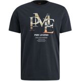 PME LEGEND T-Shirt, mit Logo Print