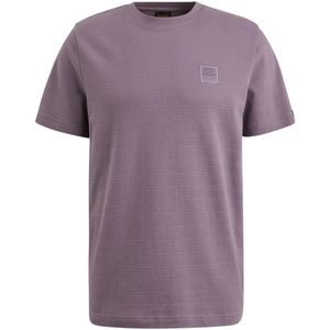PME Legend Heren T-shirt - Grijs - Relaxed Fit - Subtiele Logoprint