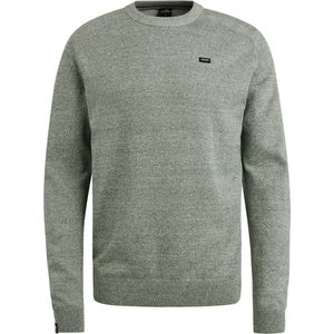 Vanguard Pullover Leinen Blend Melange Grün - Größe XL