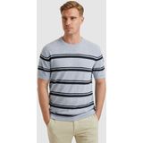 Vanguard - T-shirt - Lichtblauw - Katoen/Acryl/Linnen