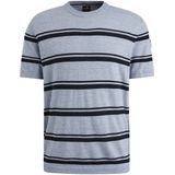 Vanguard - T-shirt - Lichtblauw - Katoen/Acryl/Linnen