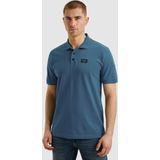 PME Legend Poloshirt Trackway Blau - Größe M