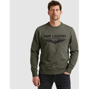 PME LEGEND Sweatshirt "Crewneck soft terry with logo", mit Logo Stickerei