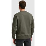 PME Legend Sweater Donkergroen - Lange Mouwen, Ronde Hals
