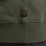 PME Legend Sweater Donkergroen - Lange Mouwen, Ronde Hals