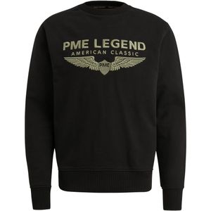 PME Legend - Sweatshirt - Zwart - Katoen-Polyester Mix