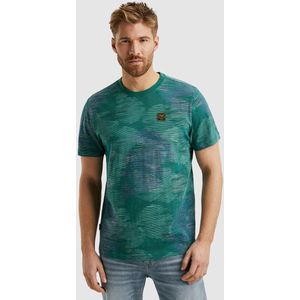 PME Legend T-shirt Groen - Ronde Hals - Korte Mouwen