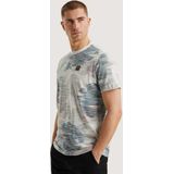 PME Legend - T-shirt - Beige - Katoen - Normale Fit