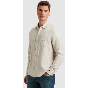 Cast Iron - CSI2504264/7014 - Casual Hemd - Beige - Katoen/Linnen