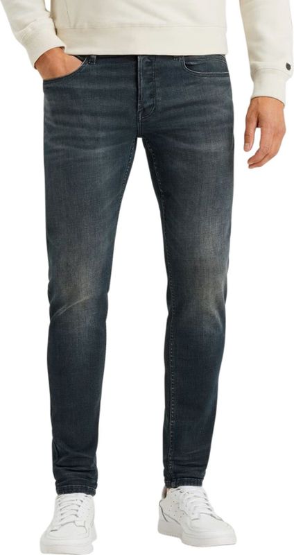 Cast Iron - SHIFTBACK - Tapered Jeans - Grijsblauw - Stretchdenim