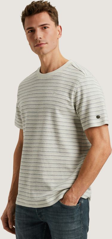 Cast Iron T-shirt Korte Mouw - Licht Grijs