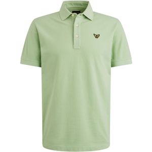 PME Legend Polo Piqué Garment Dye Lichtgroen
