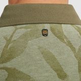 PME Legend Poloshirt Piqué Druck Grün - Größe XL