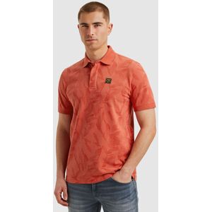 PME Legend - Polo Korte Mouw - Rood - Katoen