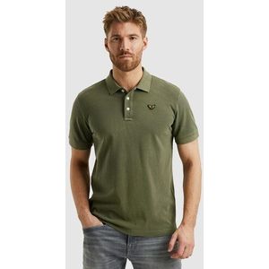 PME LEGEND Poloshirt »Short sleeve polo pique garment dye«, mit Logo Stickerei