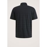 PME Legend - Polo Korte Mouw - Donkerblauw - Jersey - Gestreept