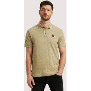 PME Legend - Polo Korte Mouw - Blauw - Katoen