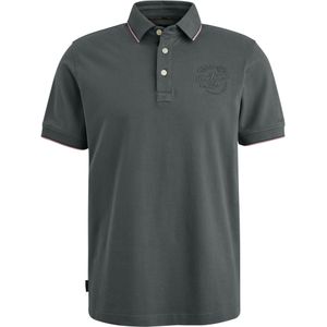 PME Legend - Poloshirt - Grijs - Katoen/Elastaan