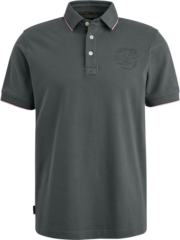 PME LEGEND Poloshirt "Short sleeve polo stretch pique package", mit Schriftzug