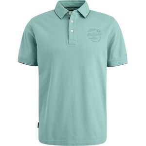 s.Oliver - T-shirt - Turquoise - 100% Katoen