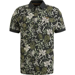 PME Legend slim polo donkerblauw