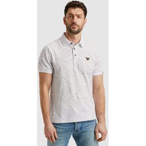 PME Legend - Polo - Wit - Katoen - Regular Pasvorm