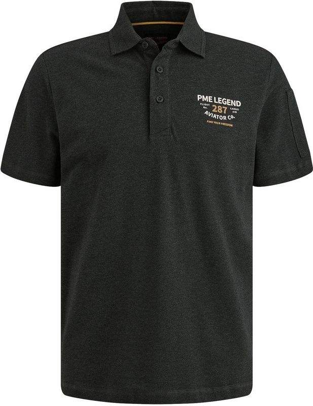 PME Legend - Poloshirt - Katoen - Regular Fit - Korte Mouwen