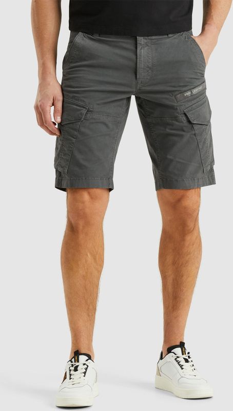 PME Legend - Nordrop Cargo Short - Grijs - Stretchstof - Relaxte Fit