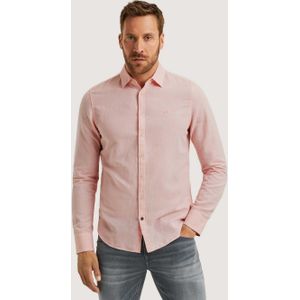 PME Legend - Regular Fit Overhemd - Roze - Linnen