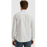 PME LEGEND Langarmhemd "Long Sleeve Shirt Cotton/linen", mit Brusttaschen und mit Leinen