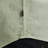PME LEGEND Kurzarmhemd »Short Sleeve Shirt Ctn Linen 2 tone«, in melierter Optik