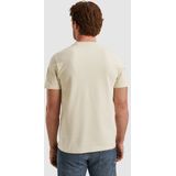 PME Legend - ON - T-shirt - Katoen - Ronde Hals - Logo En Motiefstitchings