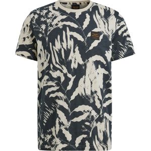 Pme short sleeve r-neck slub jersey ao t-shirt blauw