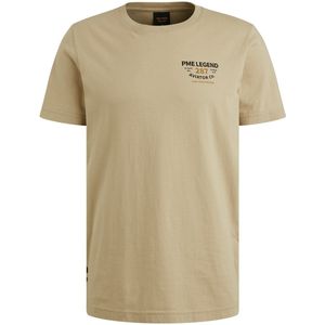 PME Legend - T-shirt - Beige - Korte Mouw