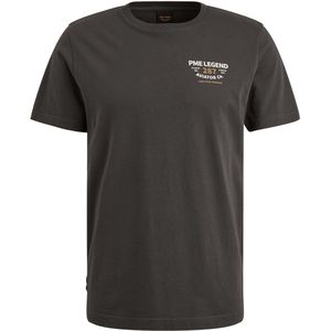 PME Legend - T-shirt - Grijs - Korte Mouw - Regular Fit