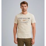 PME Legend - T-shirt - Grijs - Korte Mouw - Regular Fit