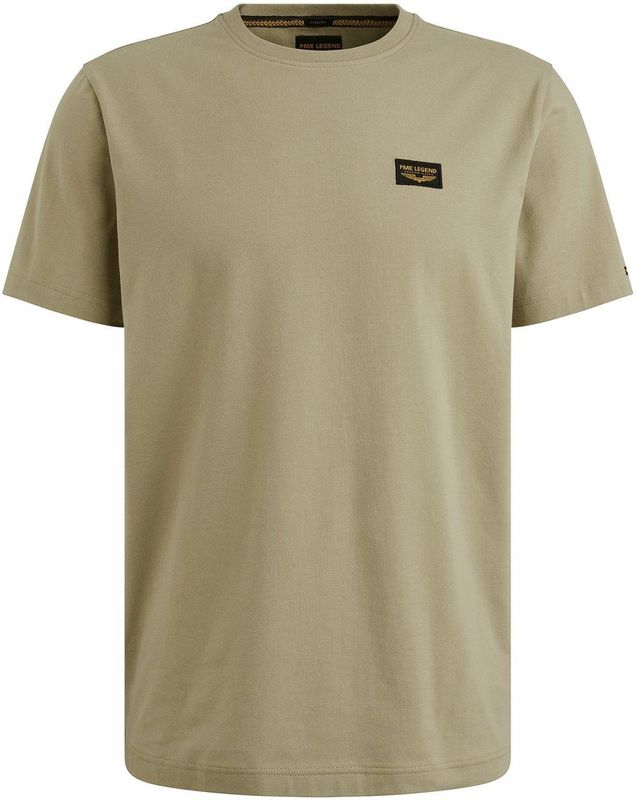 PME Legend - T-shirt - Licht Grijs - Korte Mouw - Regular Fit