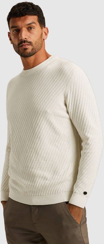 Cast Iron - Trui - Grijs - Ronde Hals - Lange Mouw