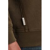 Cast Iron - Sweater - Kaki - Regular Fit - Lange Mouwen