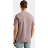 Cast Iron - T-shirt - Roze - Regular Fit - Korte Mouwen