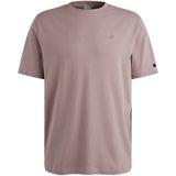 Cast Iron - T-shirt - Roze - Regular Fit - Korte Mouwen