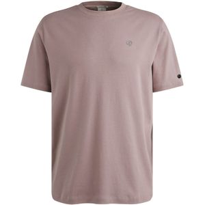 Cast Iron - T-shirt - Roze - Regular Fit - Korte Mouwen