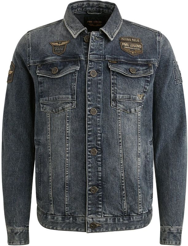 PME Legend - Denim Jacket - Met Badges