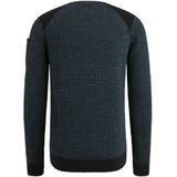 PME Legend - Trui - Ronde Hals - Katoen - Melange Effect