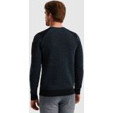 PME Legend - Trui - Ronde Hals - Katoen - Melange Effect