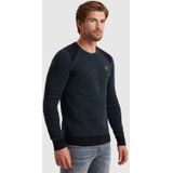 PME Legend - Trui - Ronde Hals - Katoen - Melange Effect