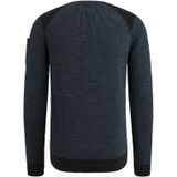PME Legend - Trui - Ronde Hals - Katoen - Melange Effect