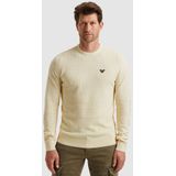 PME Legend - Structure Pullover - Ecru - Heren Trui